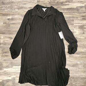 Nine West Black Long Sleeve Dress